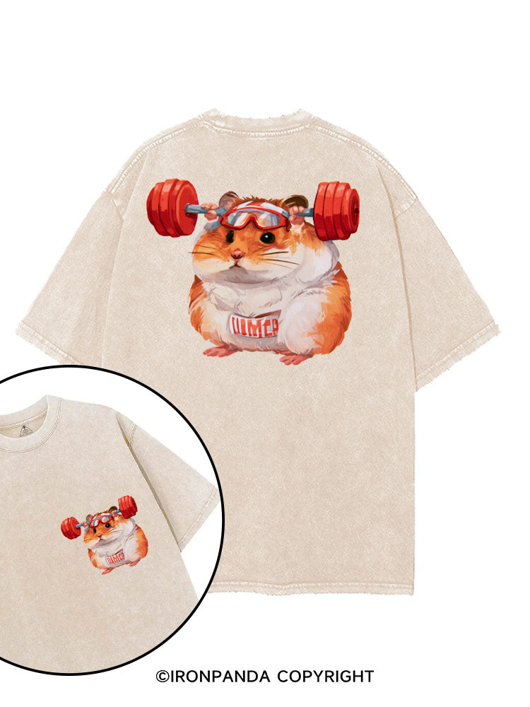 MEGA MARSHMALLOW printed Gym Shirt