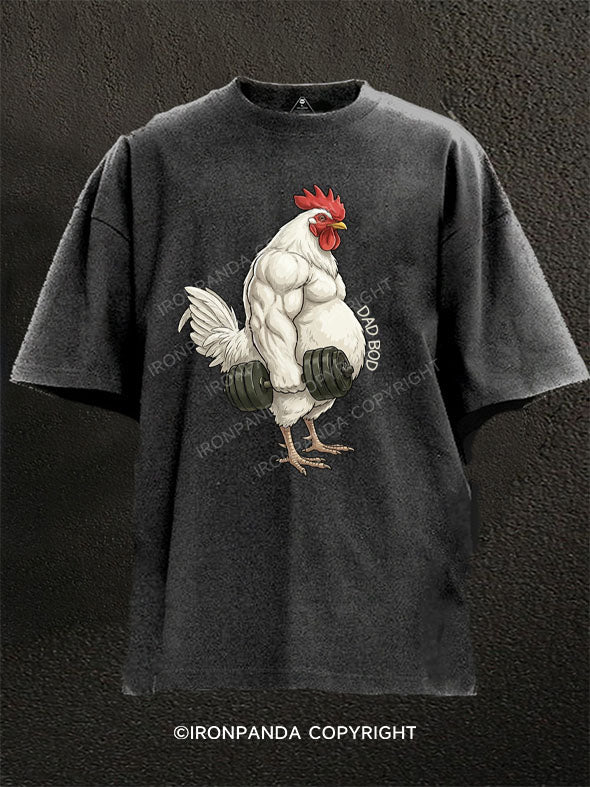 Rooster Washed Gym Shirt