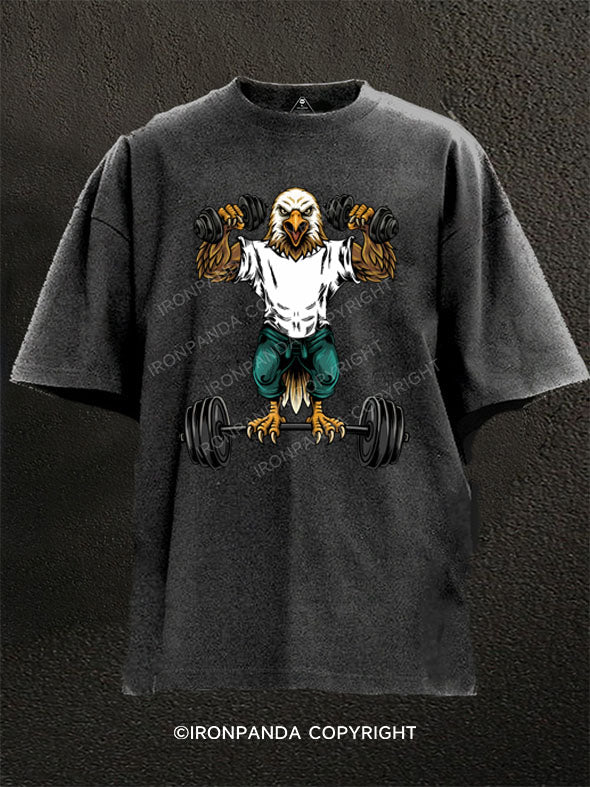Eagle Washed Gym Shirt