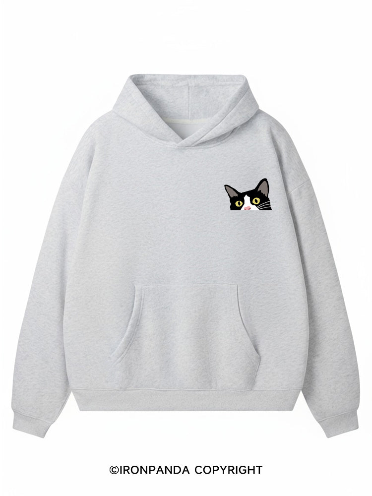 THE FUCK YOU LOOKIN AT? Premium Fleece Gym Hoodie