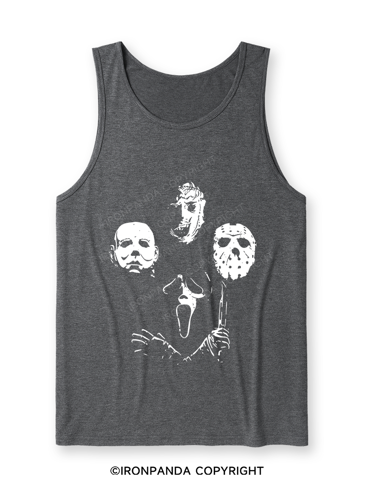 Halloween Fitness Night Ultra Soft Heather Tank