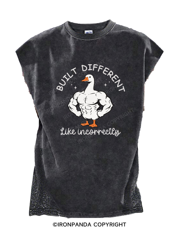 BUILT DIFFERENT Like incorrectly Cut Off Tank