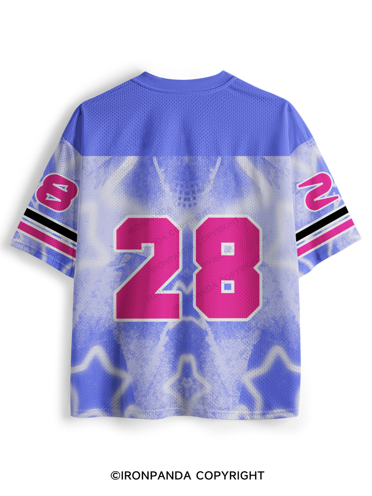 THICK THIGHS PRETTY EYES Mesh Jersey