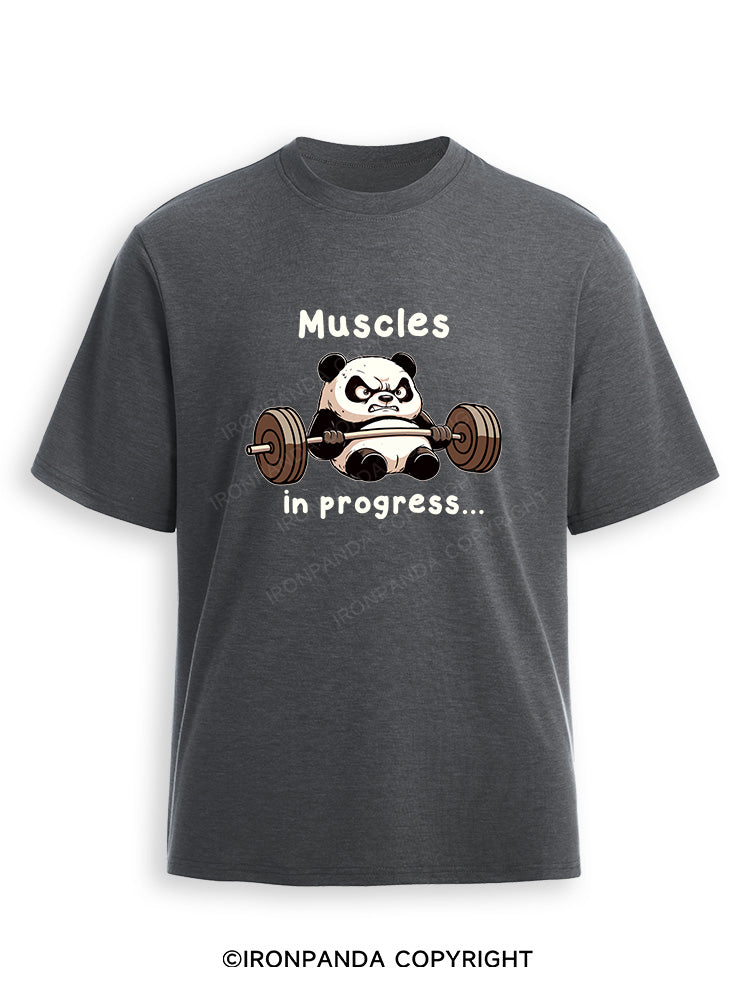 muscles in progress Ultra Soft Heather T-Shirt