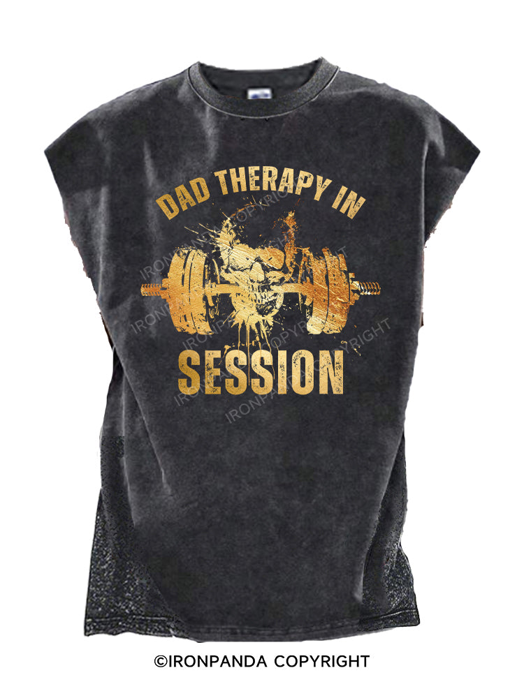 Dad Therapy in Session Cut Off Tank