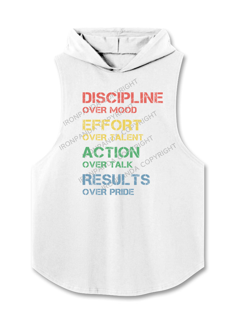 Discipline Over Mood Hooded Tank