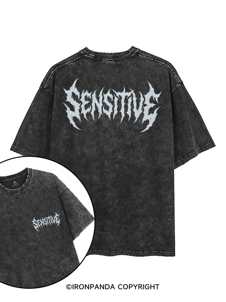 Sensitivity and Empathy is a Strength printed Gym Shirt