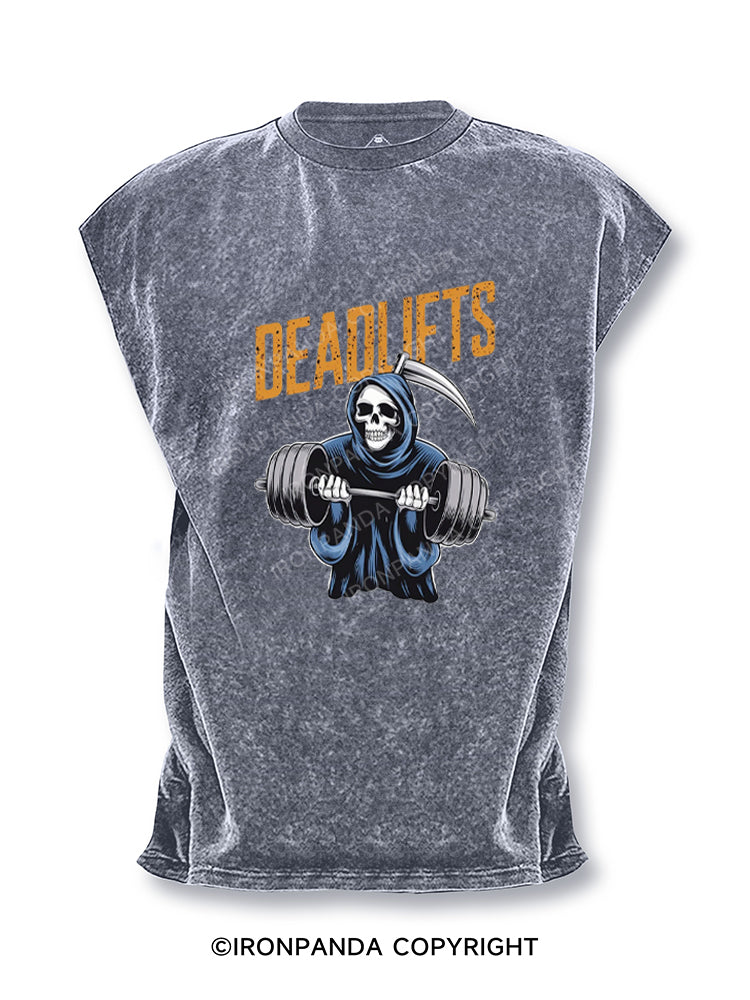 REAPER DEADLIFT Meme humor Cut Off Tank