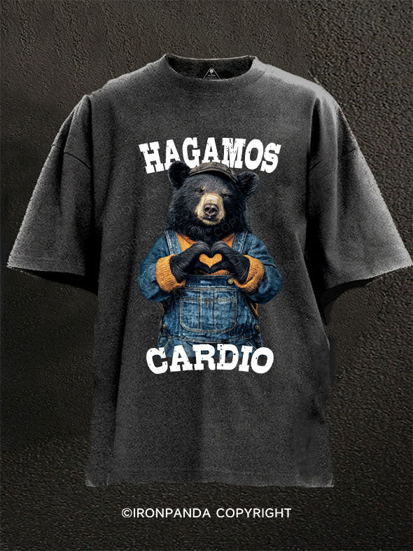 HAGAMOS CARDIO Washed Gym Shirt