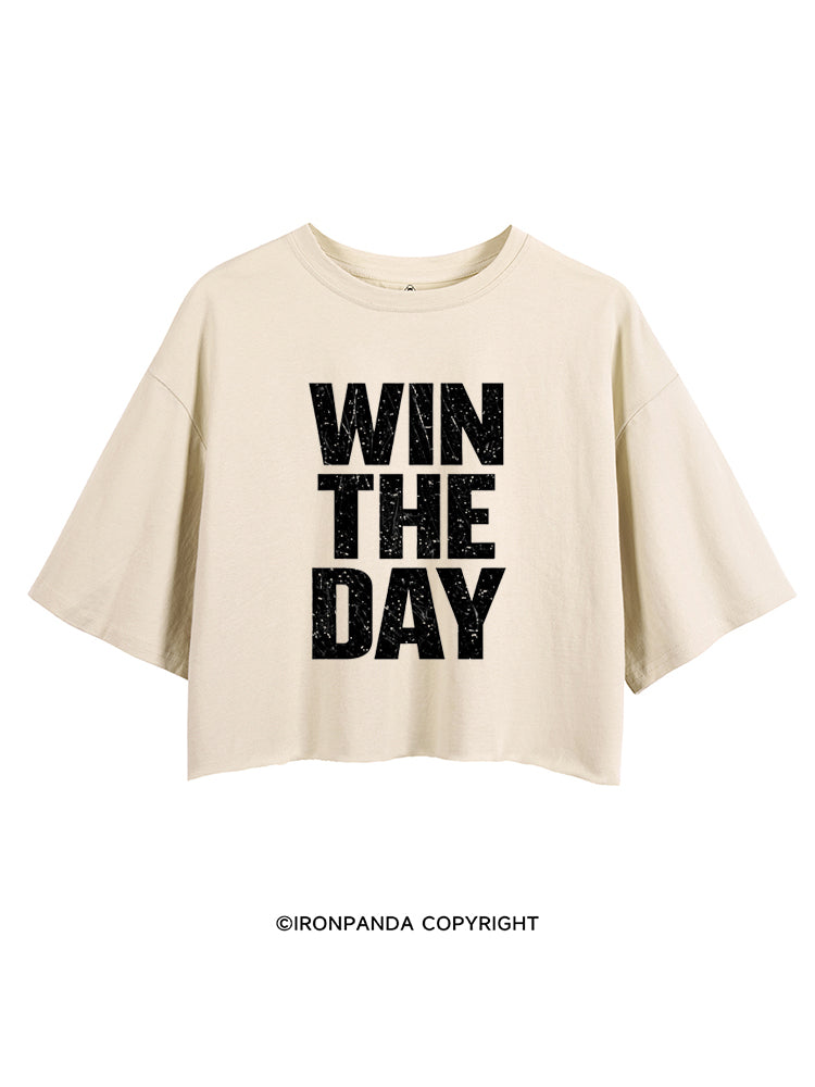 WIN THE DAY CROP TOPS