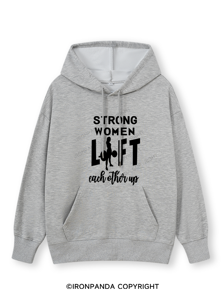STRONG WOMEN LIFT Classic Gym Hoodie