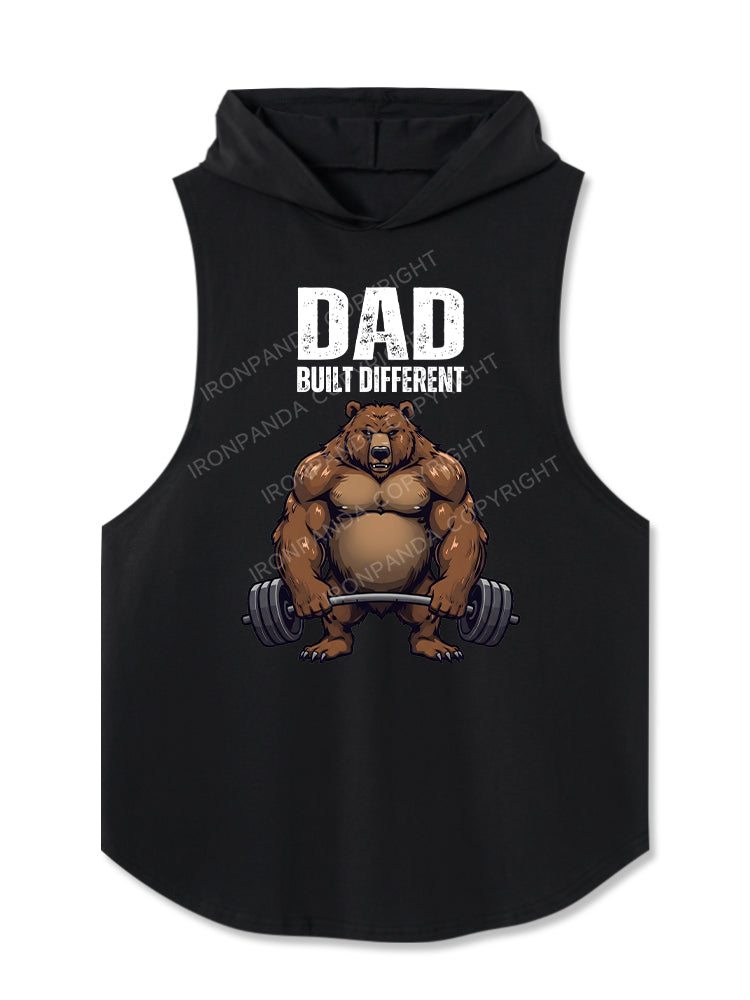 Dad Built Different Hooded Tank