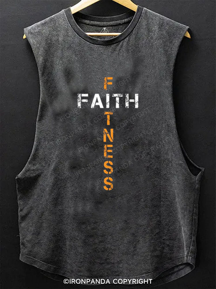 Faith Fitness Christian Scoop Bottom Cotton Tank