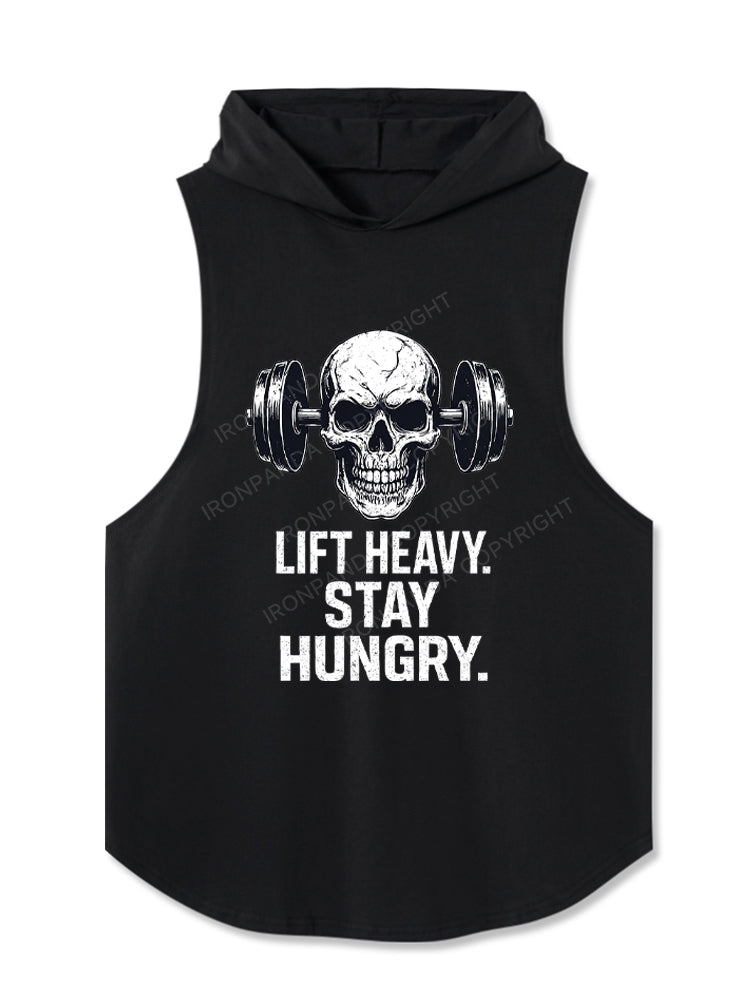 Lift Heavy Stay Hungry Hooded Tank