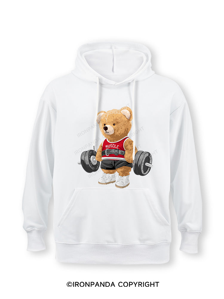 Exercise Bear Classic Gym Hoodie