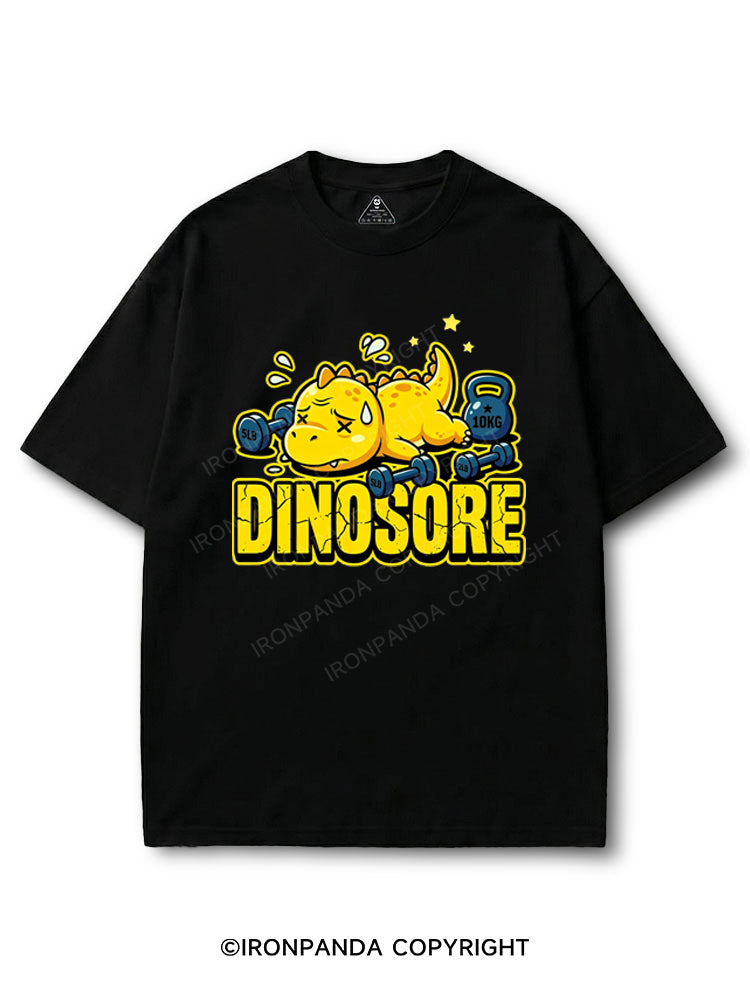 Funny Dinosaur Gym Workout COTTON PUMP COVER