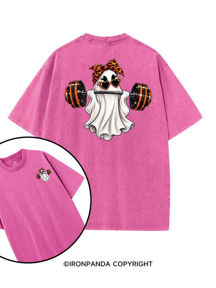 HALLOWEEN GLAM SPARKLE BOOTY BUILDER printed Gym Shirt