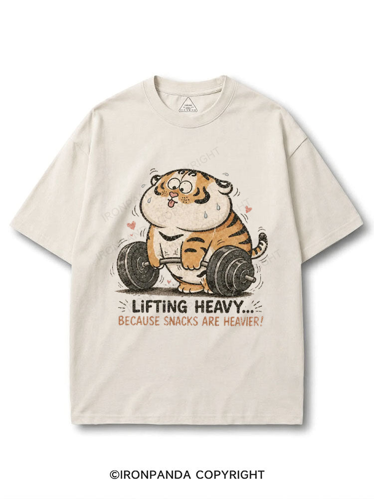 Lifting Heavy... Because Snacks Are Heavier! COTTON PUMP COVER