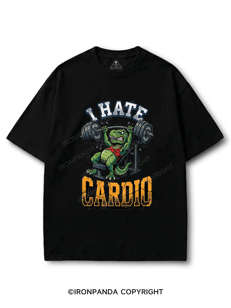 Funny T-Rex I Hate Cardio COTTON PUMP COVER