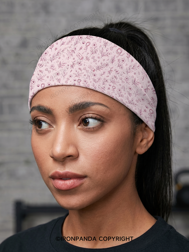 FLORAL Gym Headband