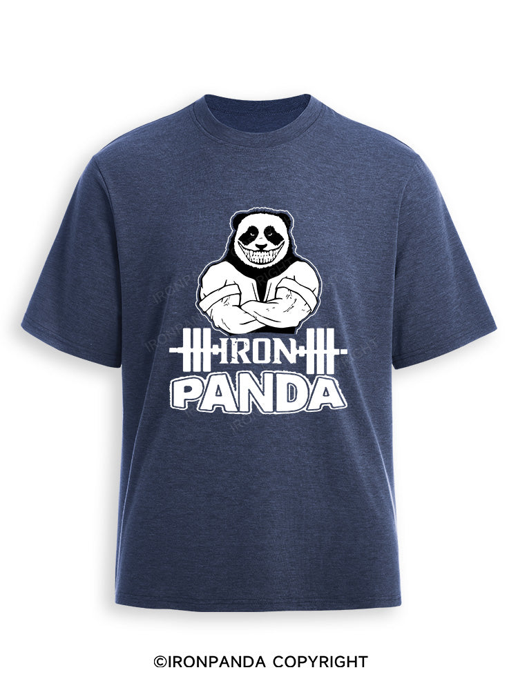 ironpanda brand Ultra Soft Heather T-Shirt