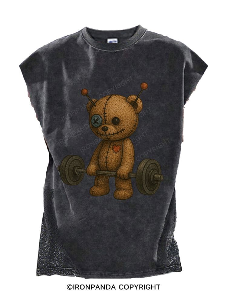 Voodoo Bear Weightlifting Cut Off Tank