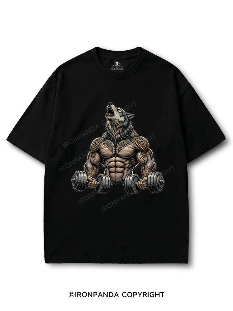 Alpha Wolf Dumbbell COTTON PUMP COVER