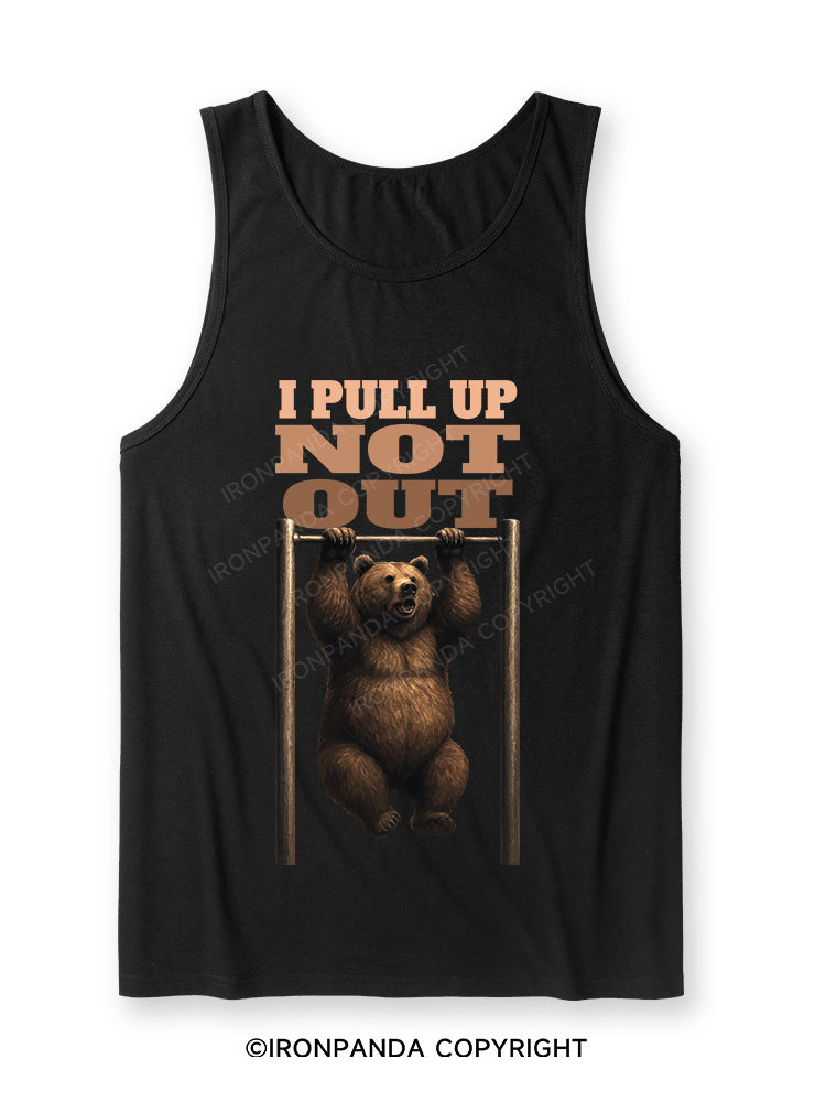 I PULL UP NOT OUT Ultra Soft Heather Tank