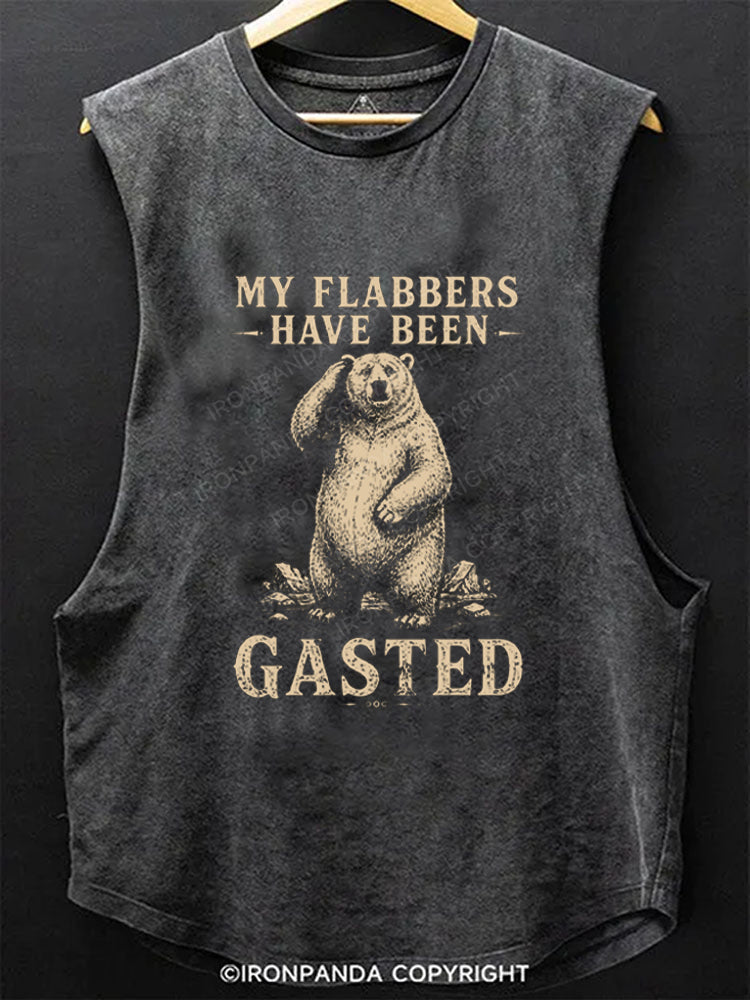 My Flabbers Have Been Gasted Bear Scoop Bottom Cotton Tank