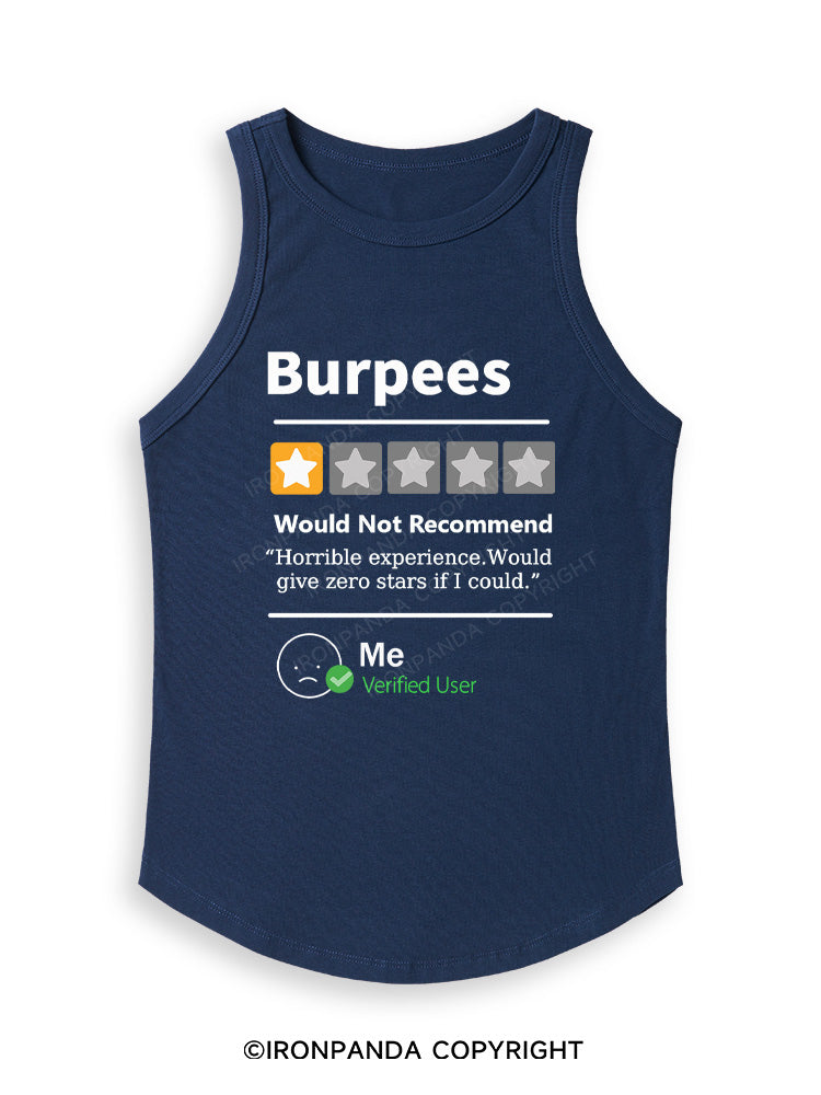 BURPEES REVIEWED Fitted Tank Top