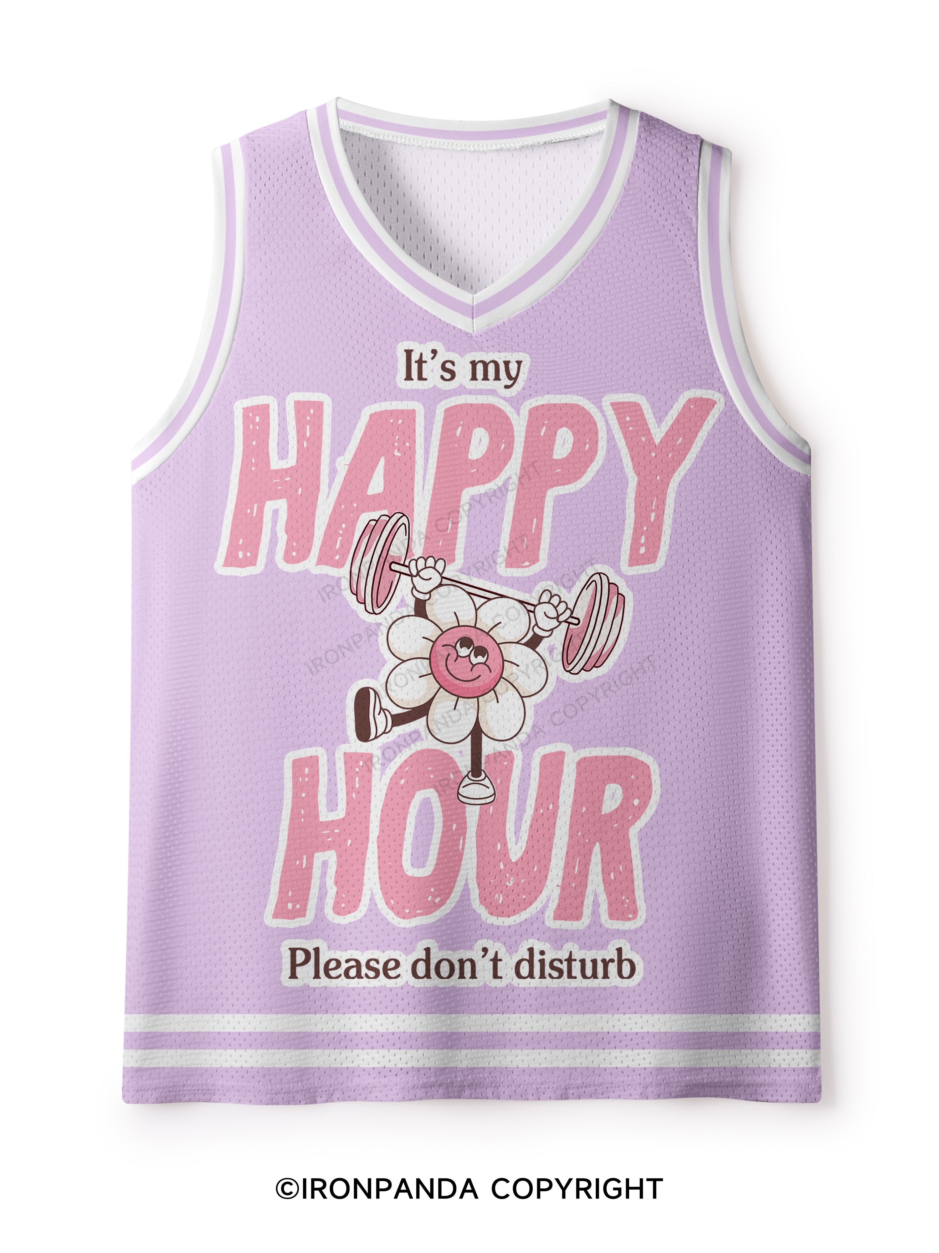 It's my happy hour, please don't disturb Mesh Tank Top