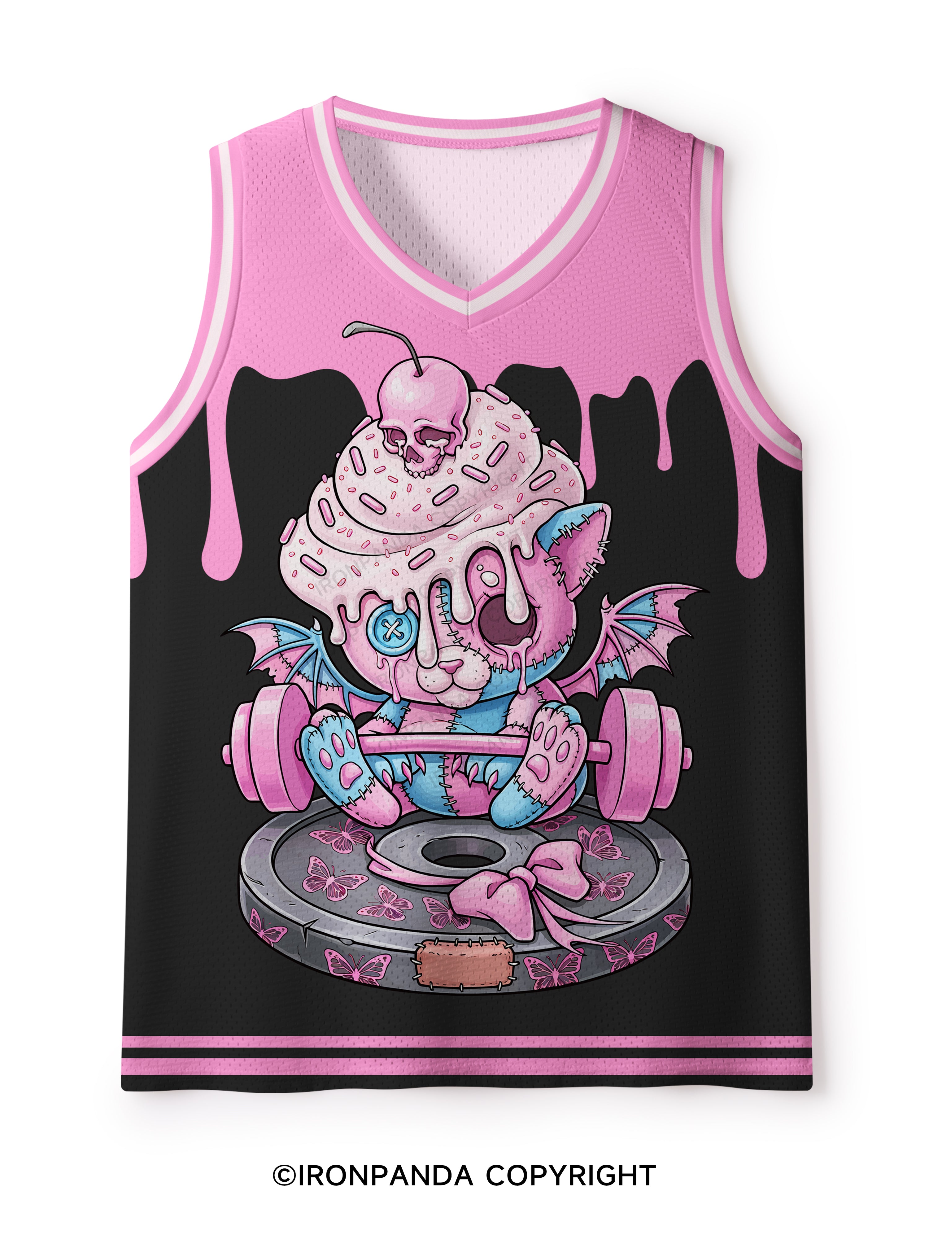 Teddy Deadlift Mesh Tank Top