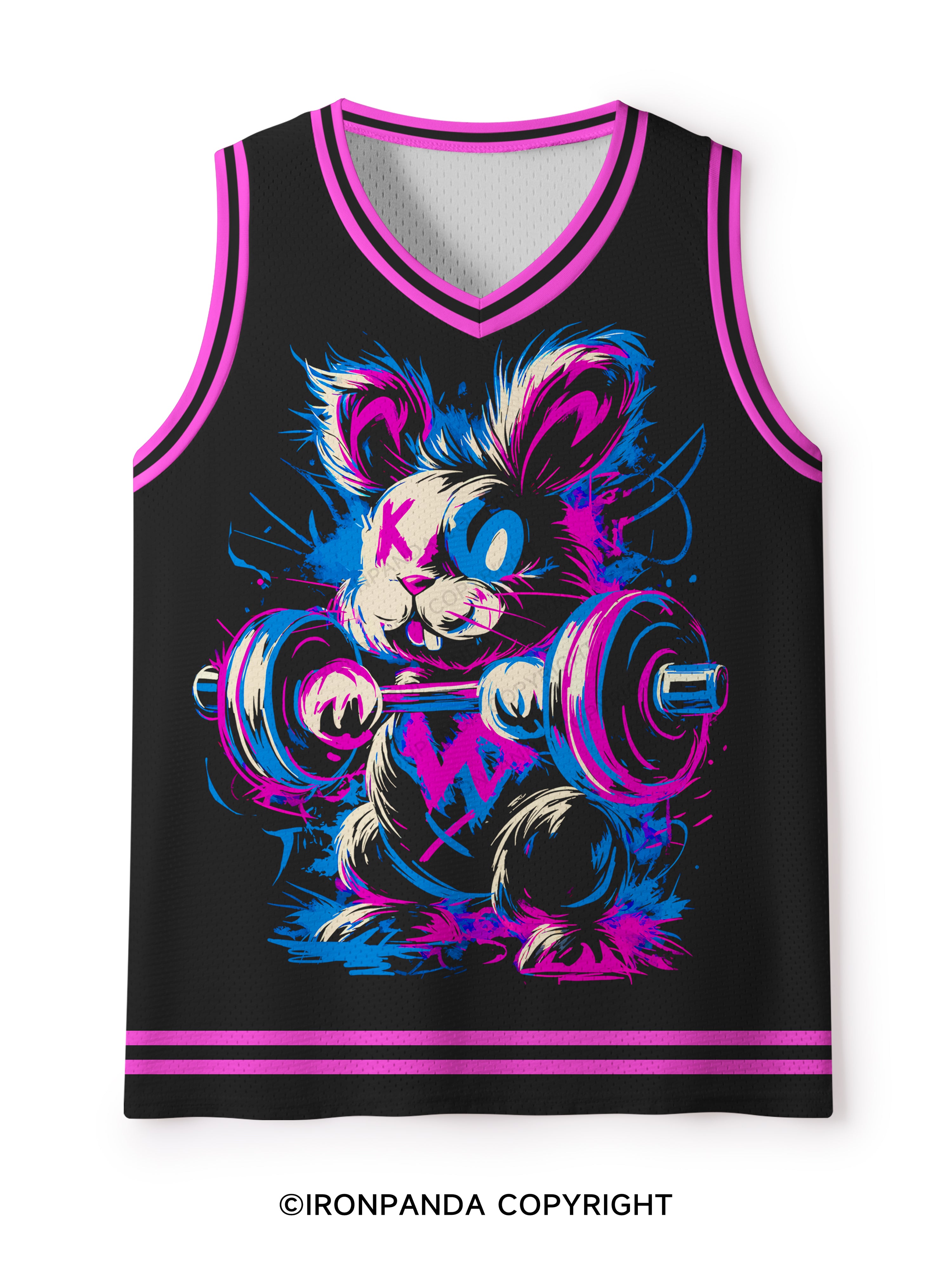 IRON BUNNY Mesh Tank Top