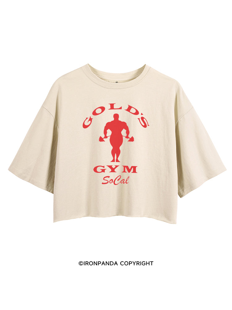 Gold's Gym Socal CROP TOPS