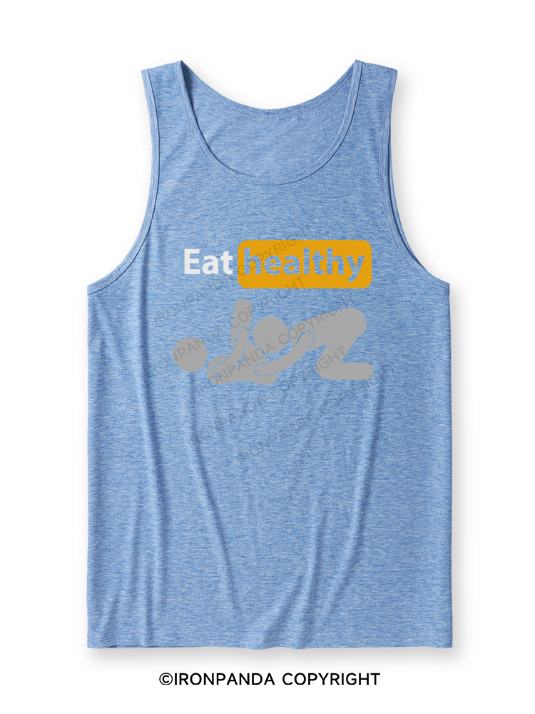 eat healthily Ultra Soft Heather Tank
