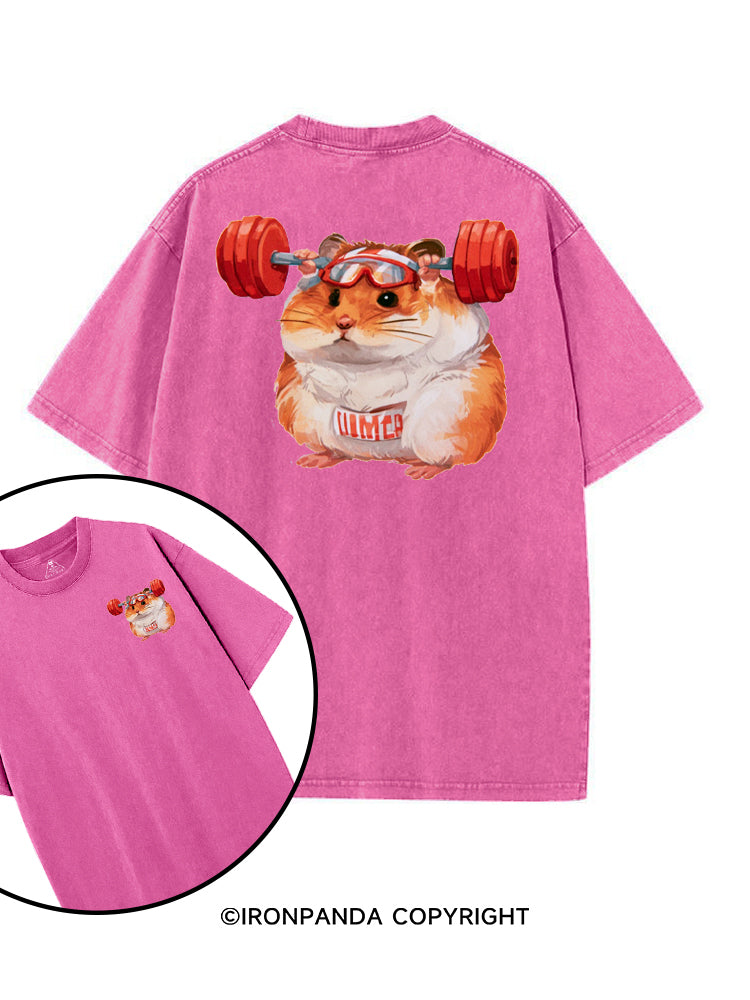 MEGA MARSHMALLOW printed Gym Shirt