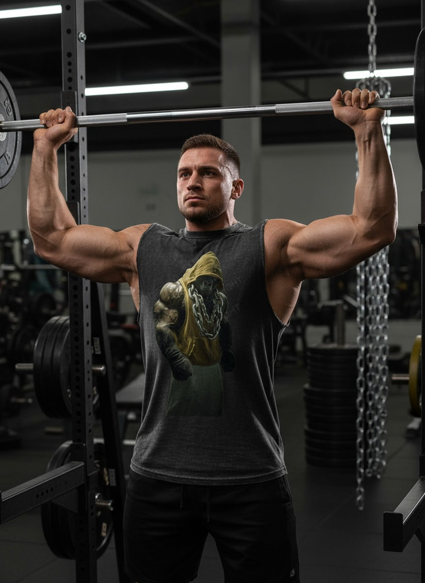 Bodybuilding gorilla Cut Off Tank