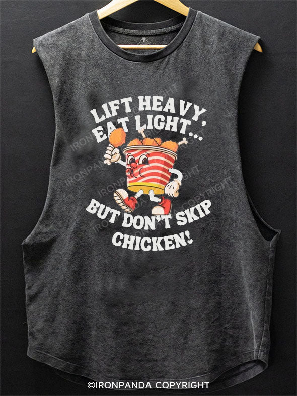 Don't skip Chicken Scoop Bottom Cotton Tank