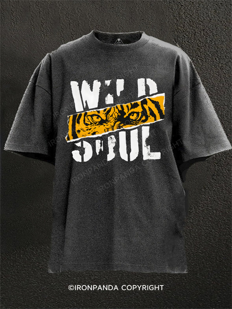 Wild Soul Washed Gym Shirt