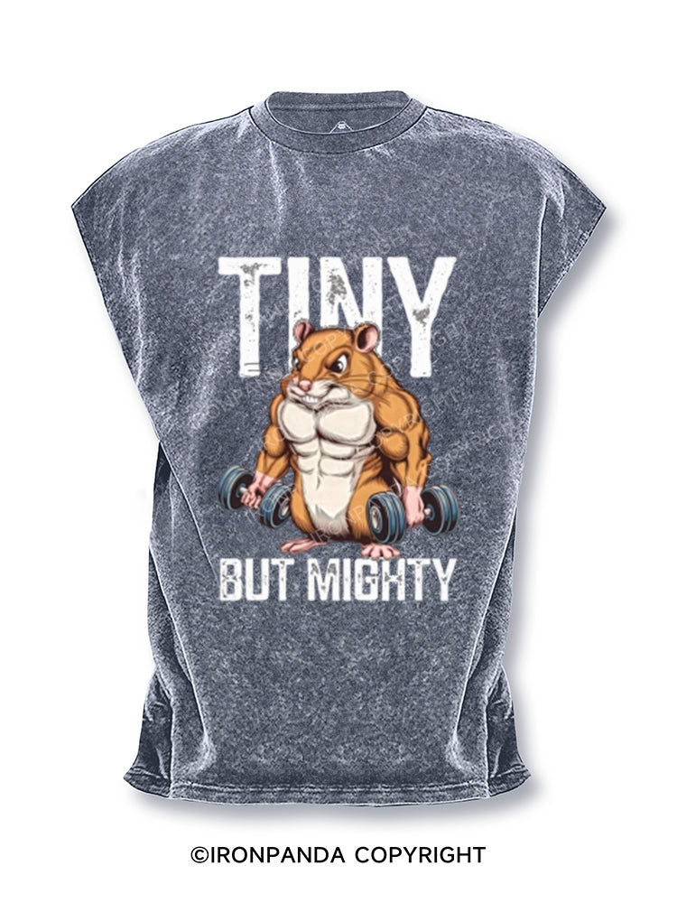 Tiny But Mighty Muscular Hamster Cut Off Tank