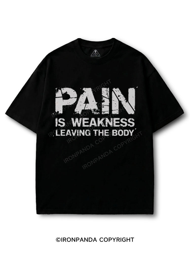 PAIN is weakness leaving body COTTON PUMP COVER