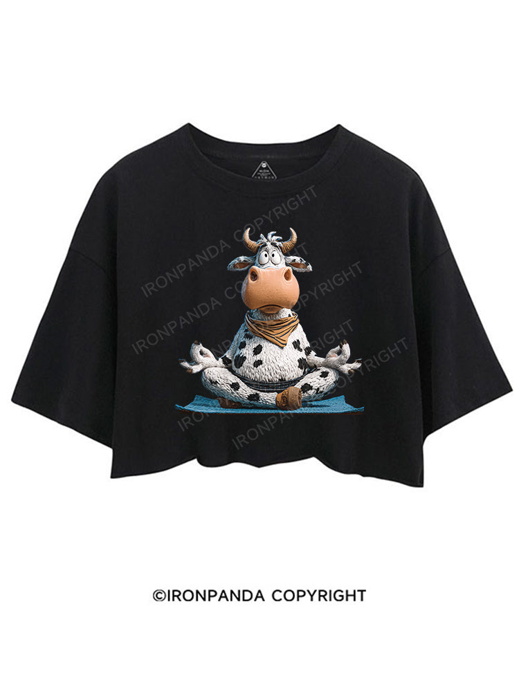 Yoga Cow CROP TOPS