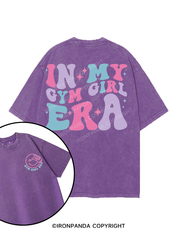 in my gym girl era printed Gym Shirt