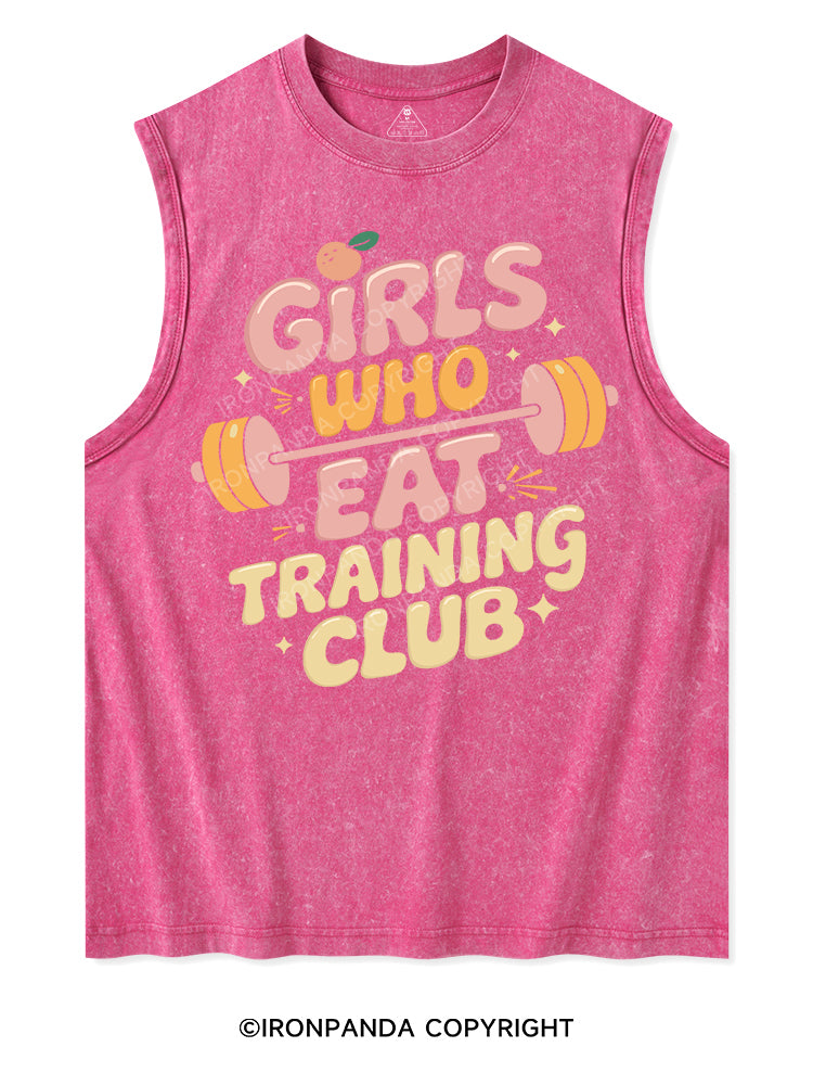 GIRLS WHO EAT TRAINING CLUB Washed Tank
