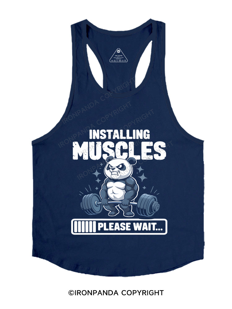 Installing Muscles Stringer Gym Vest