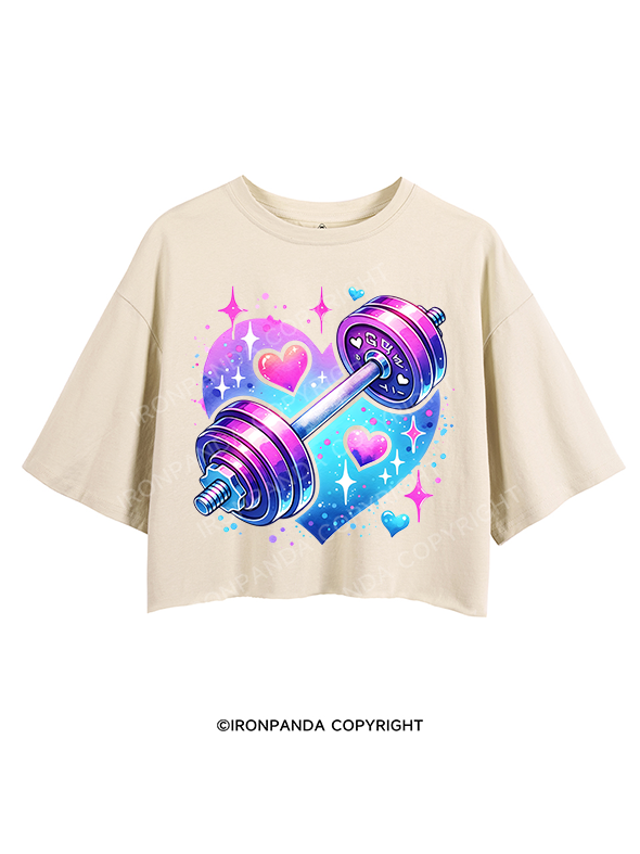 STRENGTH IN SPARKLES CROP TOPS