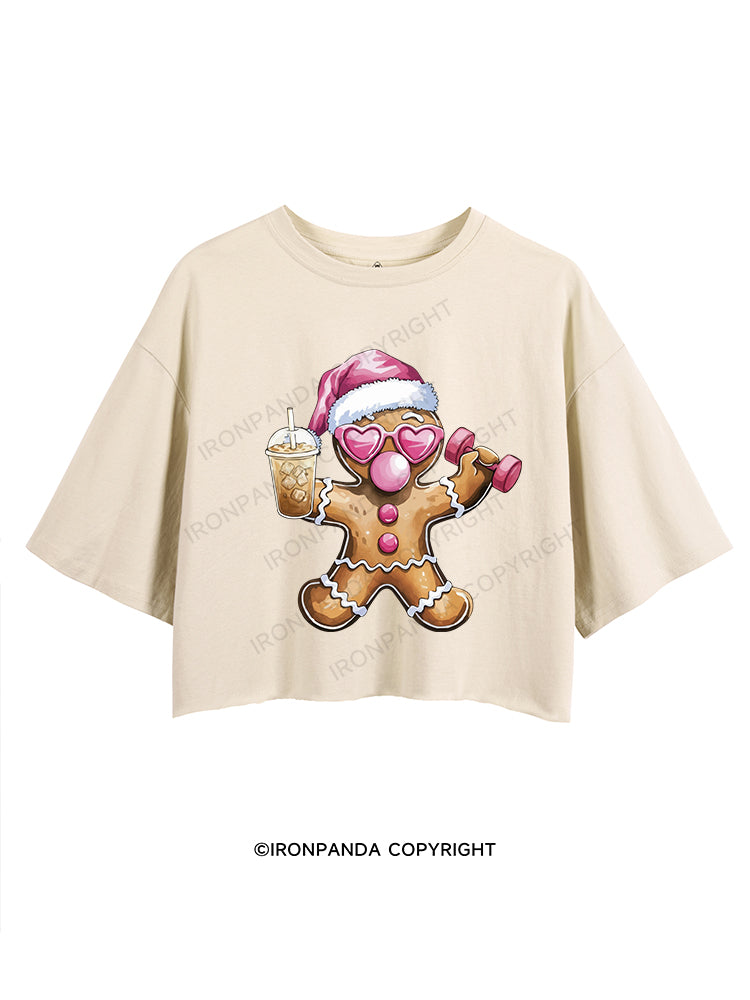 Fit Gingerbread CROP TOPS