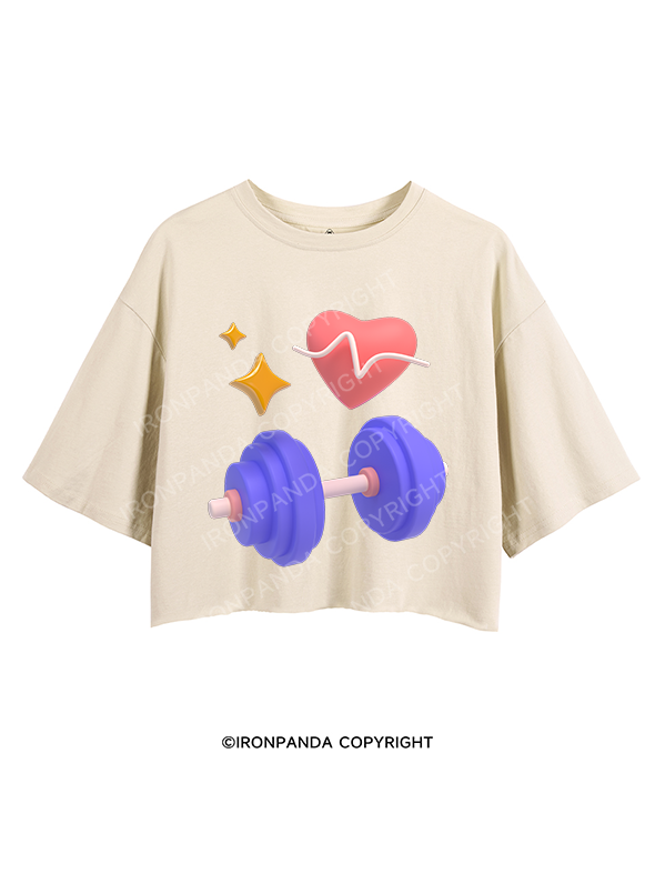 HEARTFELT GAINS CROP TOPS