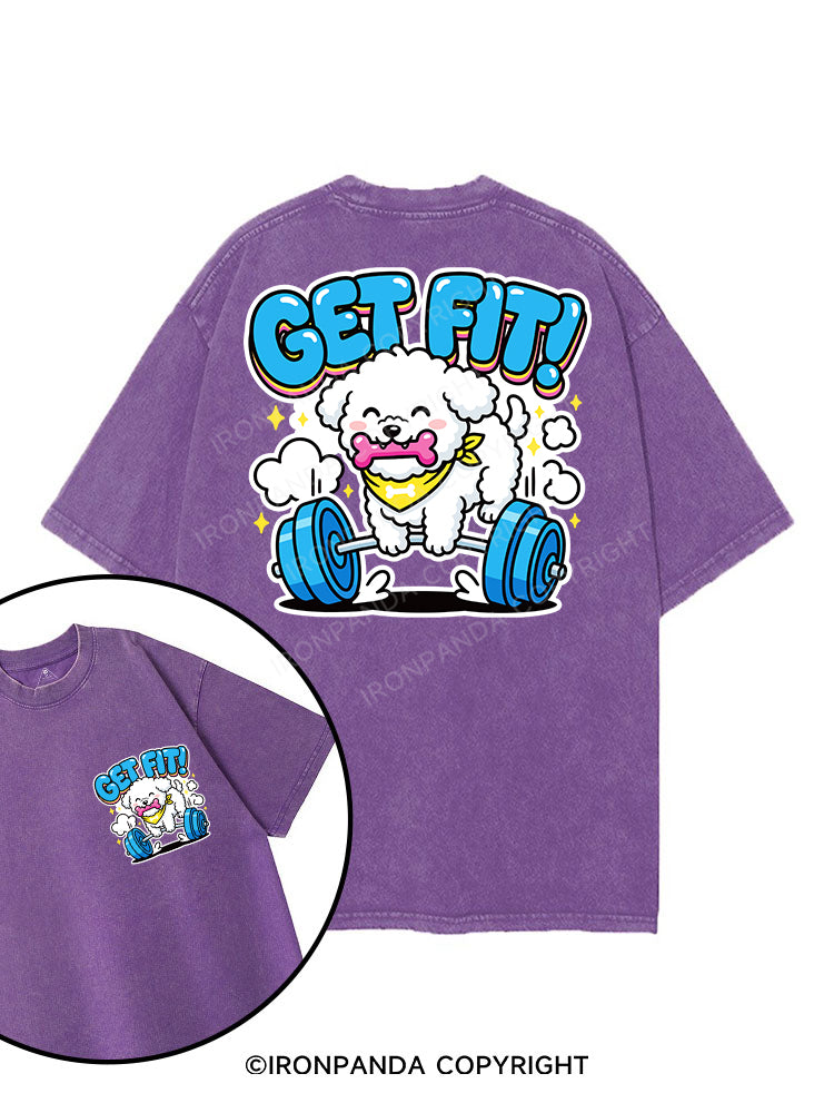GET FIT printed Gym Shirt