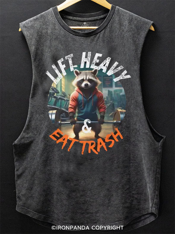 Lift Heavy Scoop Bottom Cotton Tank
